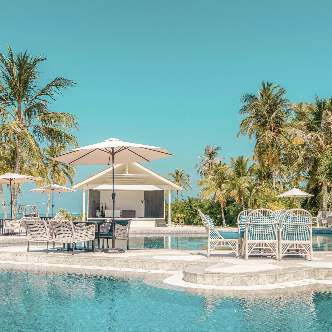 Luxury resort setting